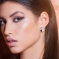 ORECCHINI ORCHIDEA ZIRCONI BIANCHI DONNA AMEN ORECCHINI ORCHIDEA ZIRCONI BIANCHI DONNA AMEN