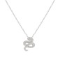 COLLANA SERPENTE ZIRCONI BIANCHI DONNA AMEN COLLANA SERPENTE ZIRCONI BIANCHI DONNA AMEN