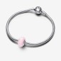 CHARM VETRO OPALE GLITTER ROSA DONNA PANDORA CHARM VETRO OPALE GLITTER ROSA DONNA PANDORA