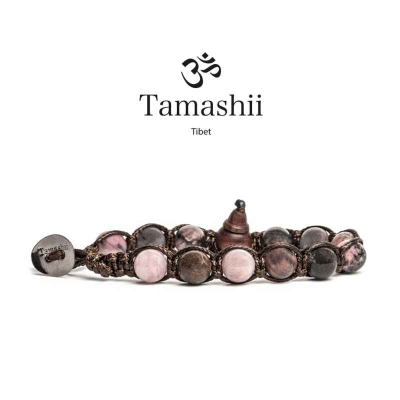 BRACCIALE TORMALINA UOMO-DONNA TAMASHII 8 MM BRACCIALE TORMALINA UOMO-DONNA TAMASHII 8 MM