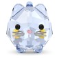 DECORAZIONE CHUBBY CATS GATTO BLU SWAROVSKI DECORAZIONE CHUBBY CATS GATTO BLU SWAROVSKI