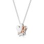 COLLANA ANGELO CON LETTERA R DONNA ROBERTO GIANNOTTI 