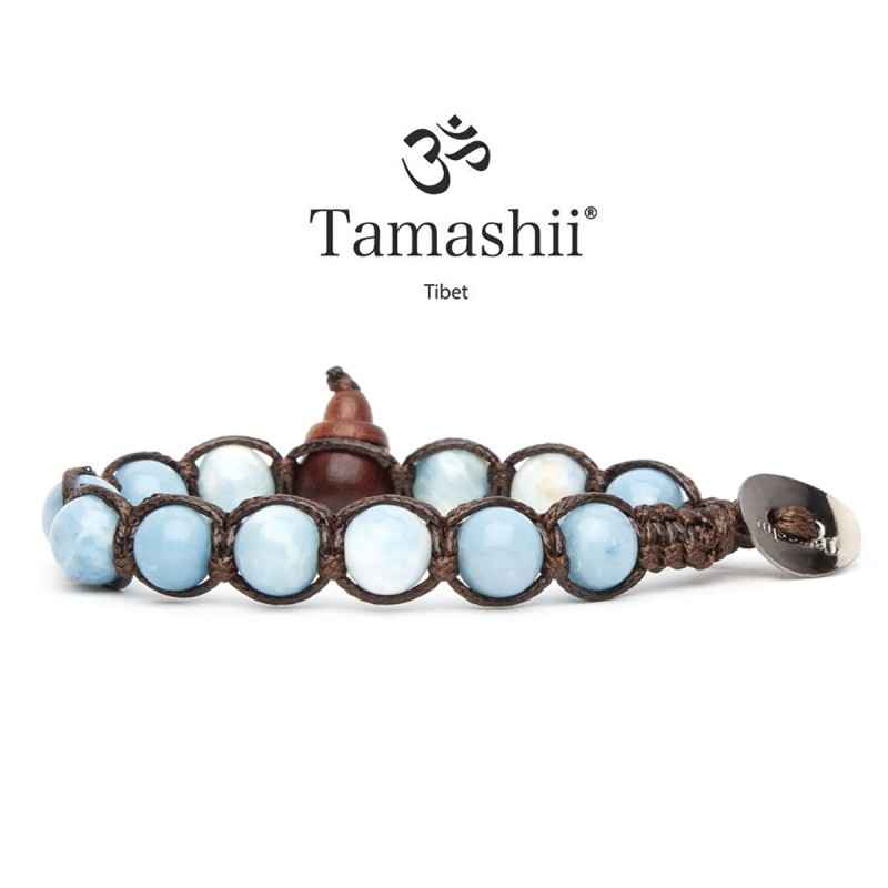 BRACCIALE BLUE SKY STONE TAMASHII 1 GIRO BRACCIALE BLUE SKY STONE TAMASHII 1 GIRO