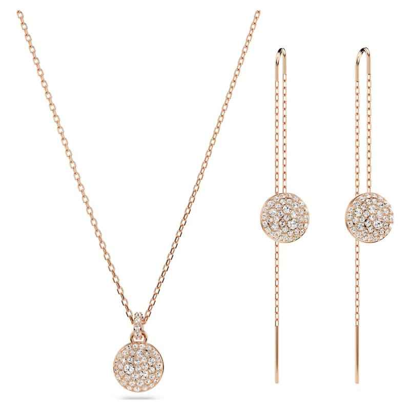SET METEORA ROSE DONNA SWAROVSKI SET METEORA ROSE DONNA SWAROVSKI