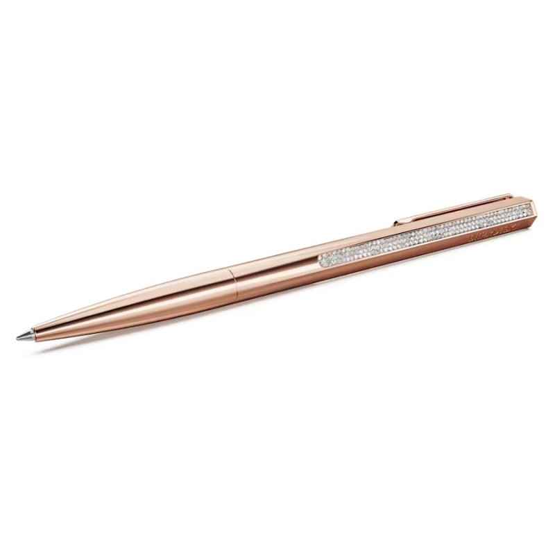 PENNA SFERA CRYSTAL SHIMMER TONO ORO ROSA SWAROVSKI PENNA SFERA CRYSTAL SHIMMER TONO ORO ROSA SWAROVSKI