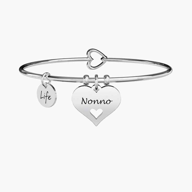 BRACCIALE CUORE NONNO DONNA KIDULT FAMILY BRACCIALE CUORE NONNO DONNA KIDULT FAMILY