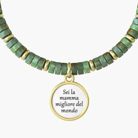 BRACCIALE ELASTICO CUORE MAMMA DONNA KIDULT 