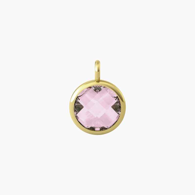 CIONDOLO TONDO ROSA ENERGIA DONNA KIDULT 