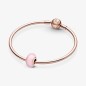 CHARM VETRO MURANO ROSA OPACO DONNA PANDORA CHARM VETRO MURANO ROSA OPACO DONNA PANDORA