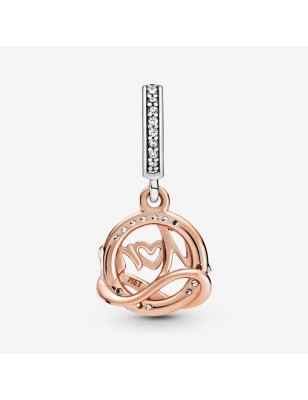 CHARM PENDENTE MAMMA PLACCATO ORO ROSA PANDORA