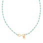 COLLANA INFINITO SMALTO TURCHESE DONNA AMEN COLLANA INFINITO SMALTO TURCHESE DONNA AMEN