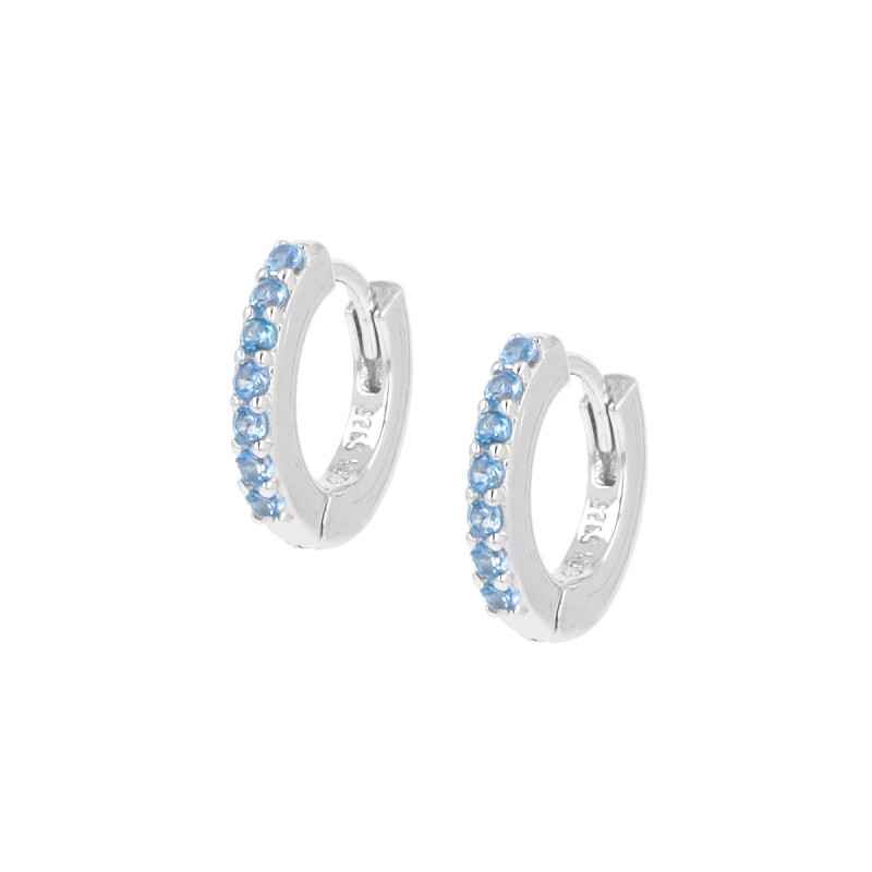 ORECCHINI CERCHIO TENNIS MANIA ZIRCONI ACQUAMARINA DONNA AMEN ORECCHINI CERCHIO TENNIS MANIA ZIRCONI ACQUAMARINA DONNA AMEN